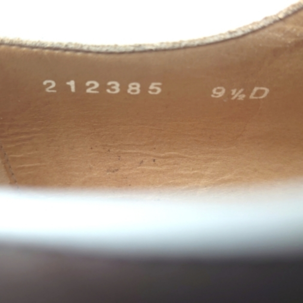 GUCCI Men's Brown Leather Lace-up Shoes Size 9.5 - Picture 7 of 14